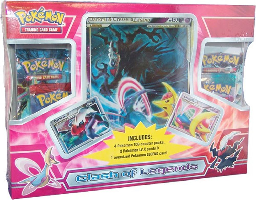 Clash of Legends Box - Darkrai & Cresselia Legend — Miscellaneous Cards & Products
