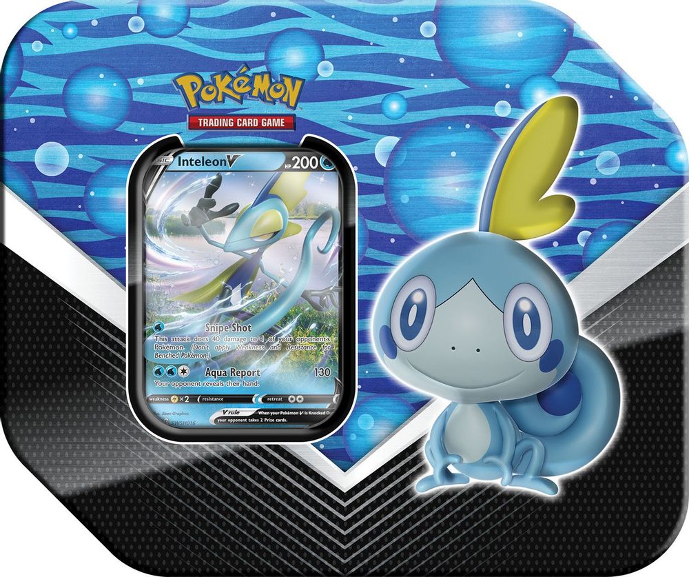 Galar Partners Tin [Inteleon V] — SWSH01: Sword & Shield Base Set