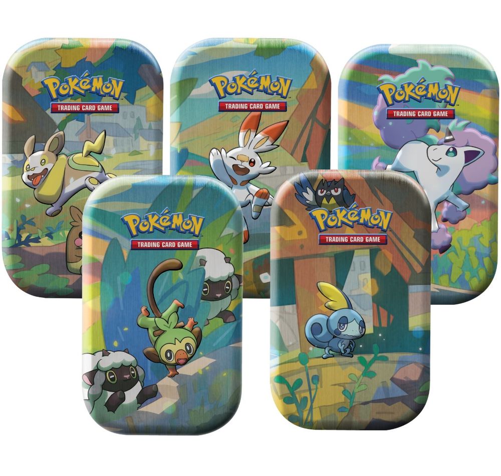 Galar Pal Mini Tin [Set of 5] — Miscellaneous Cards & Products