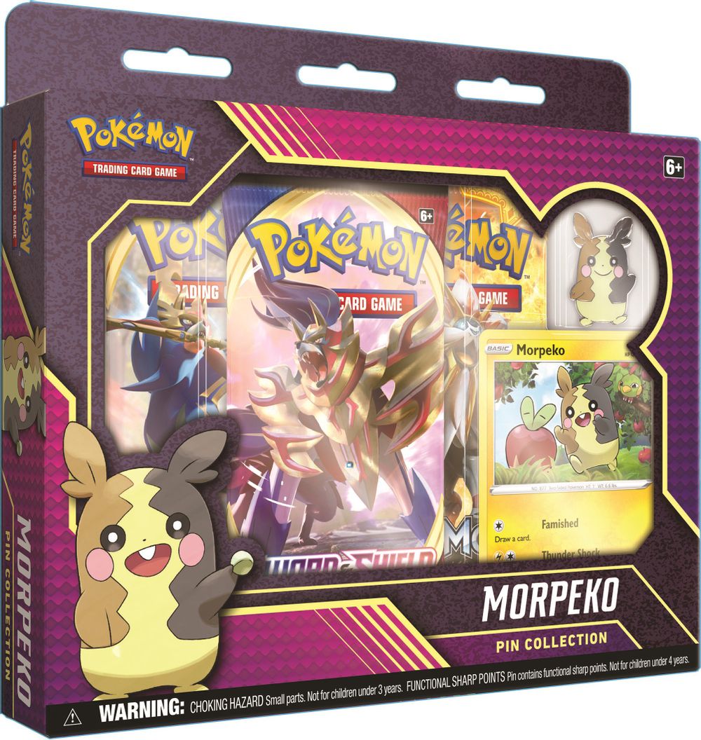 Morpeko Pin Collection — SWSH01: Sword & Shield Base Set