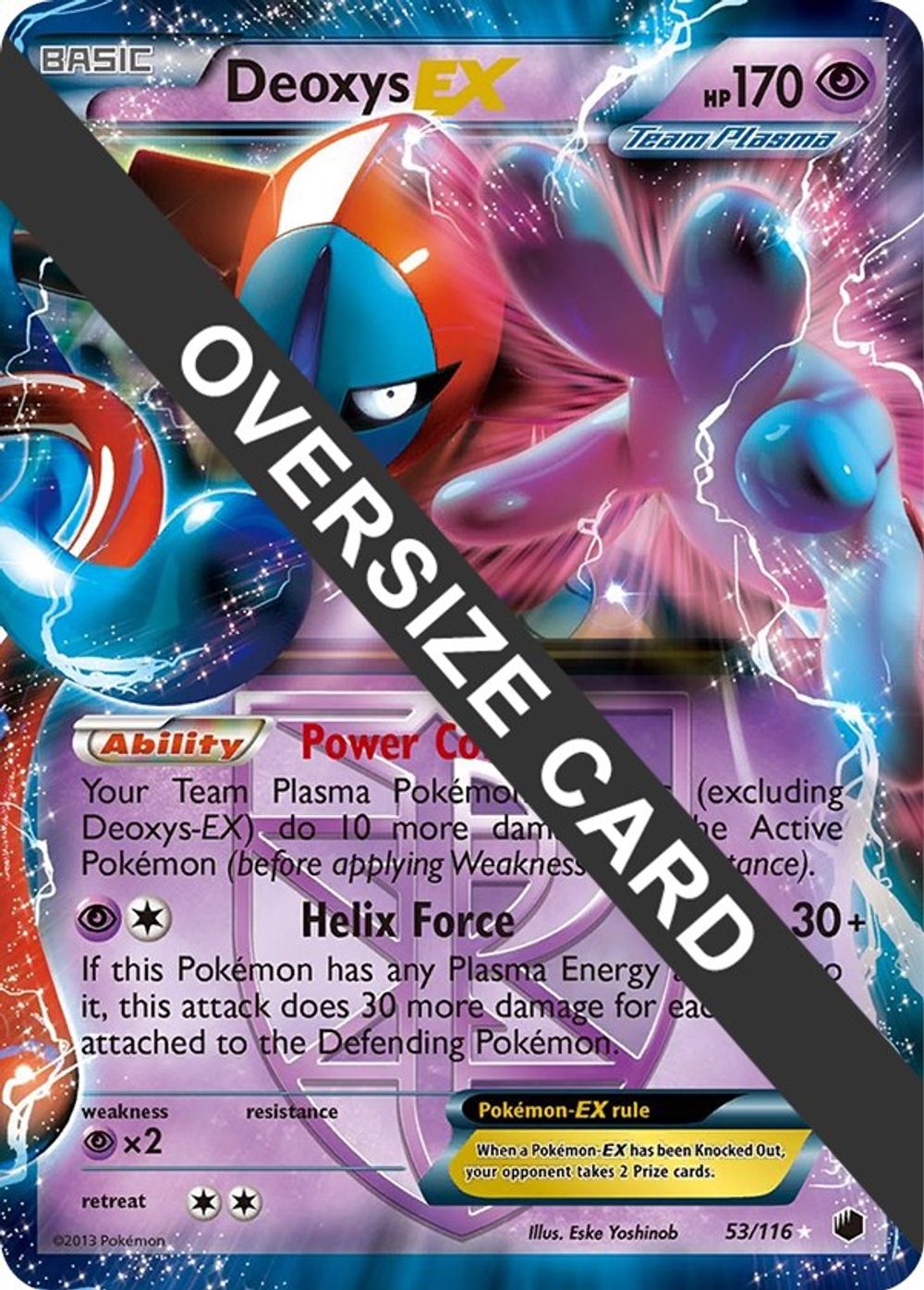 Deoxys EX - 53/116 (Plasma Freeze) — Jumbo Cards