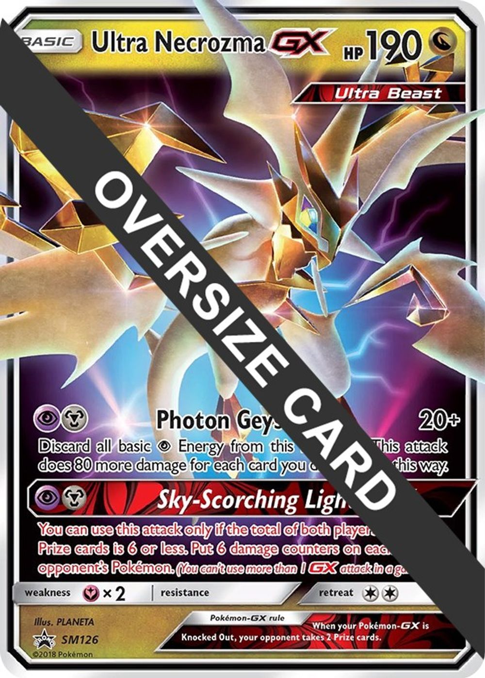 Ultra Necrozma GX - SM126 — Jumbo Cards