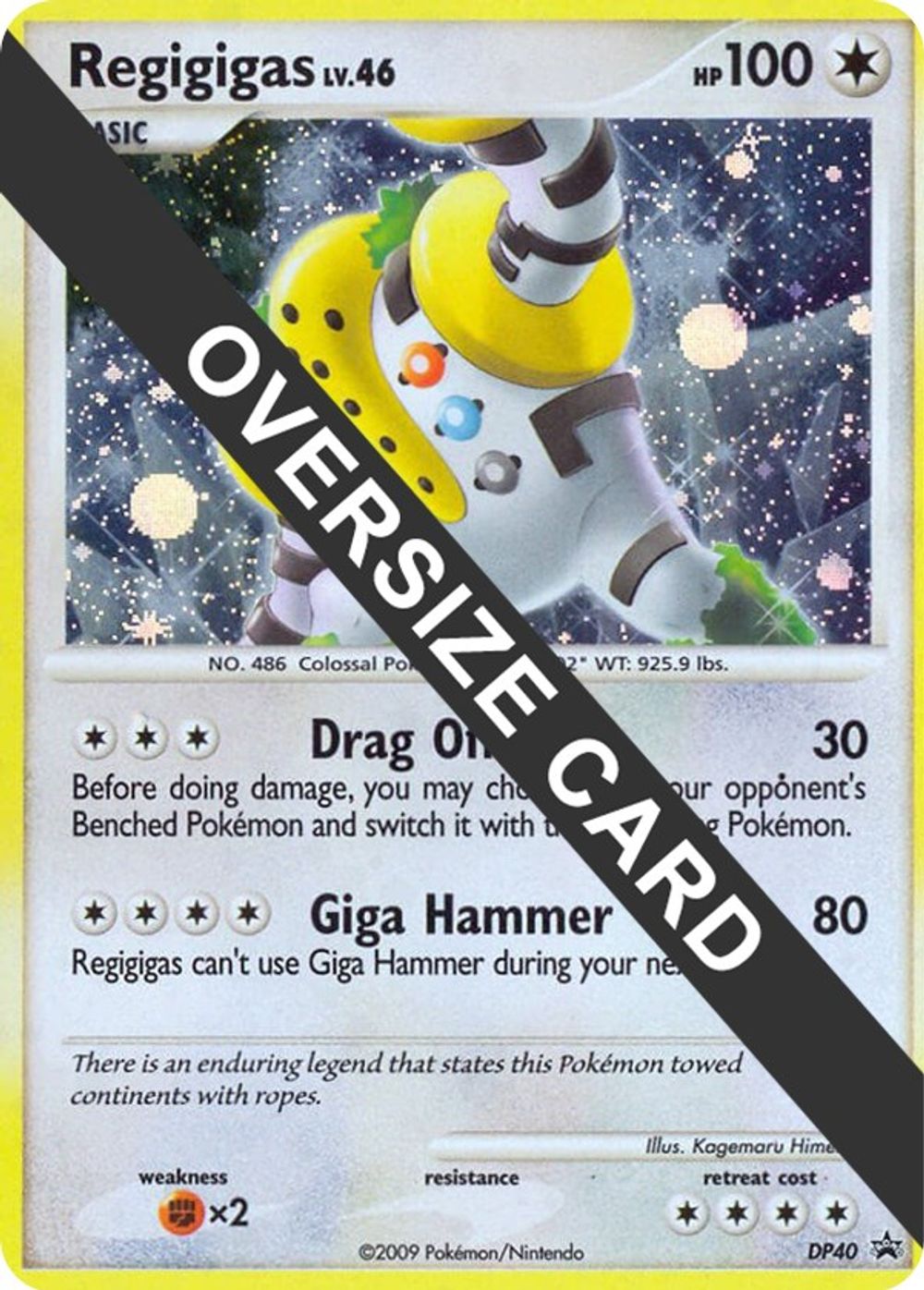 Regigigas - DP40 — Jumbo Cards