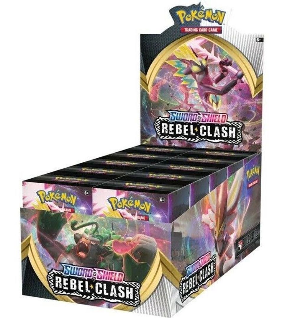 Rebel Clash Build & Battle Display — SWSH02: Rebel Clash