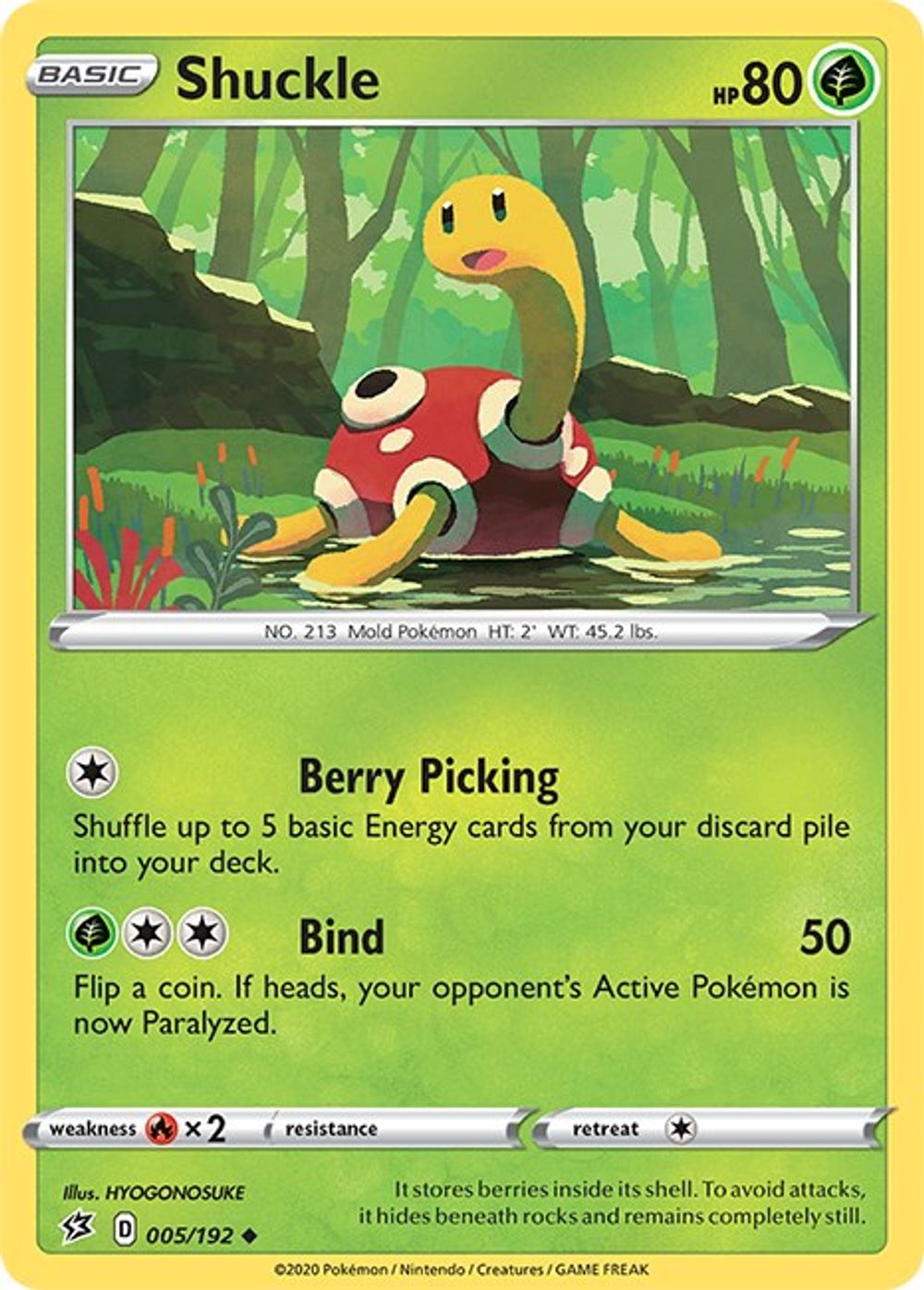 Shuckle — SWSH02: Rebel Clash