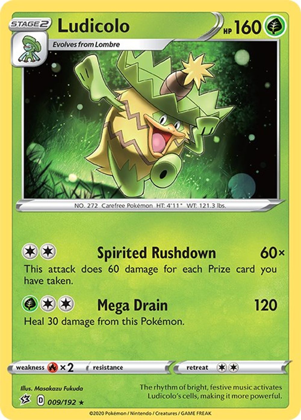 Ludicolo — SWSH02: Rebel Clash