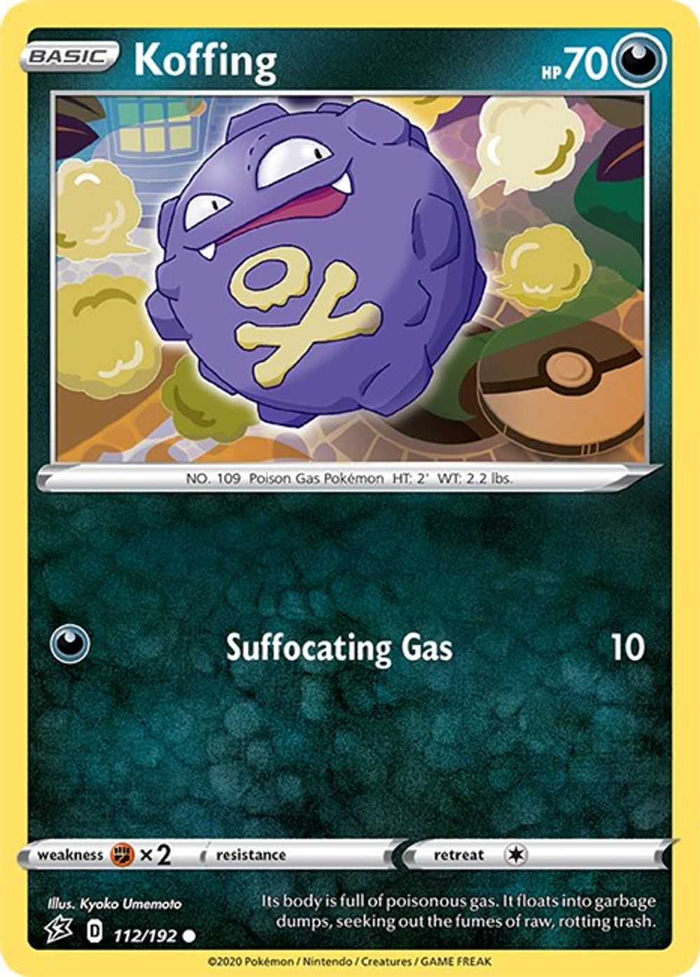 Koffing — SWSH02: Rebel Clash