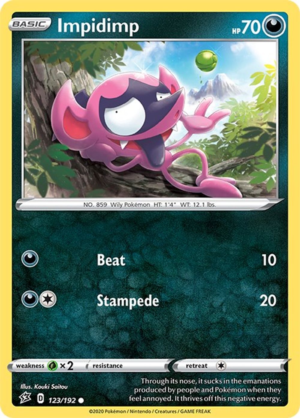 Impidimp — SWSH02: Rebel Clash