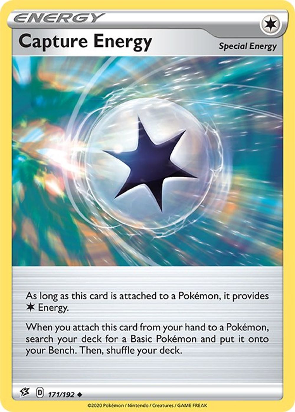 Capture Energy — SWSH02: Rebel Clash