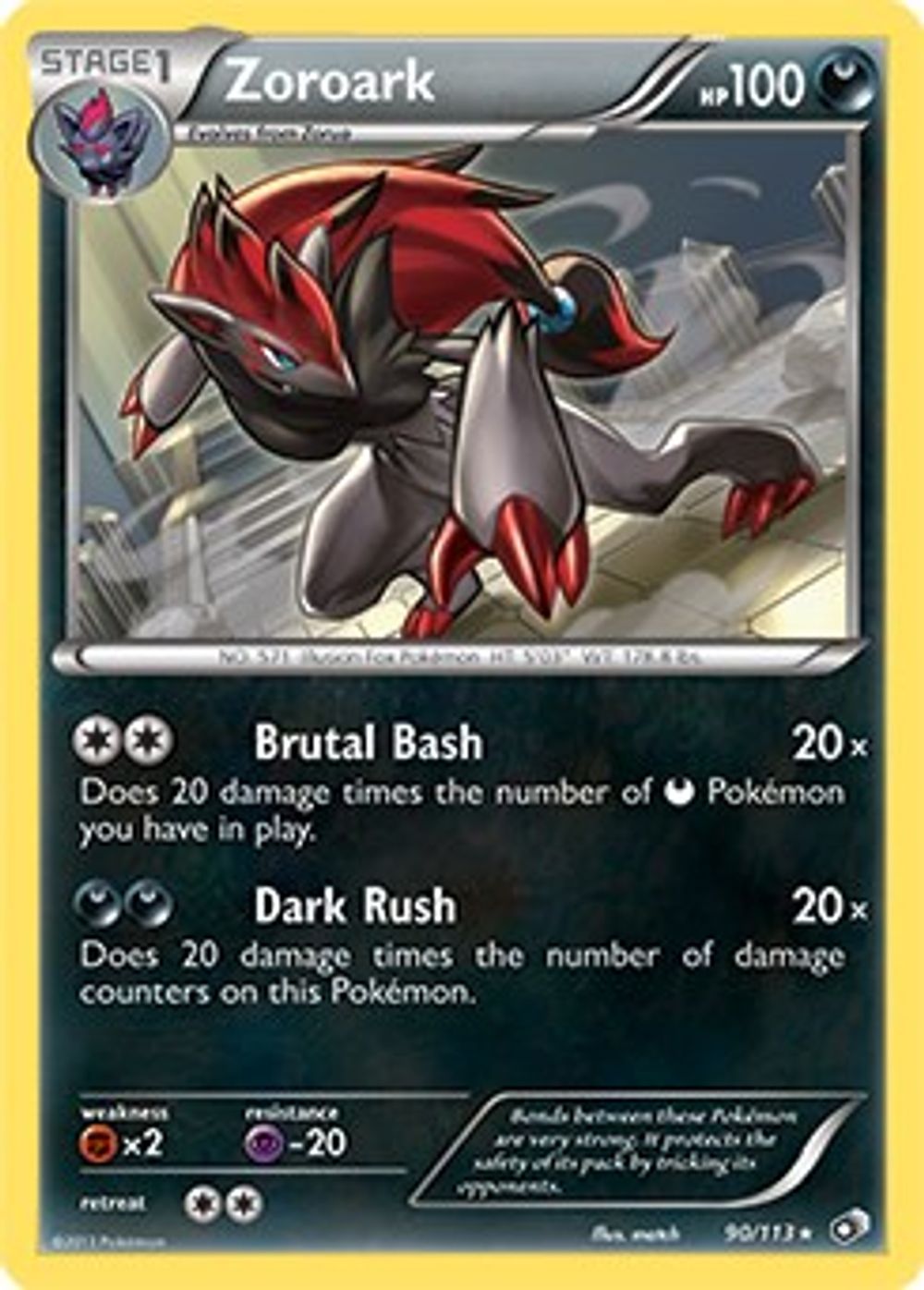 Zoroark - 90/113 — Deck Exclusives