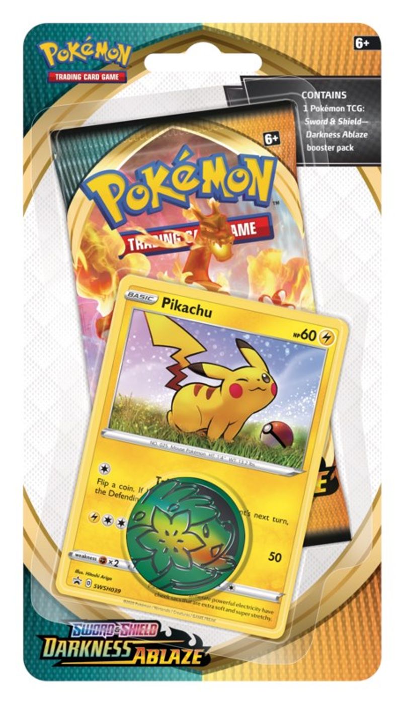 Darkness Ablaze Single Pack Blister [Pikachu] — SWSH03: Darkness Ablaze
