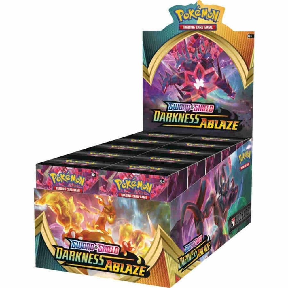 Darkness Ablaze Build & Battle Box Display — SWSH03: Darkness Ablaze