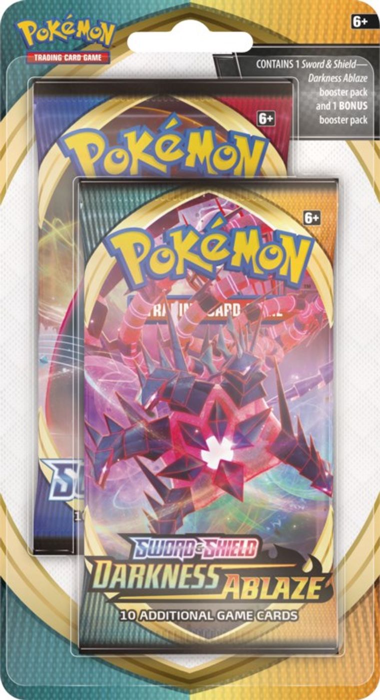 Darkness Ablaze Premium Checklane Blister — SWSH03: Darkness Ablaze