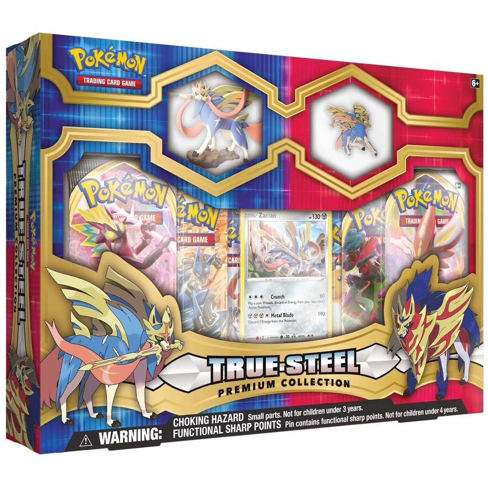 True Steel Premium Collection [Zacian] — SWSH03: Darkness Ablaze