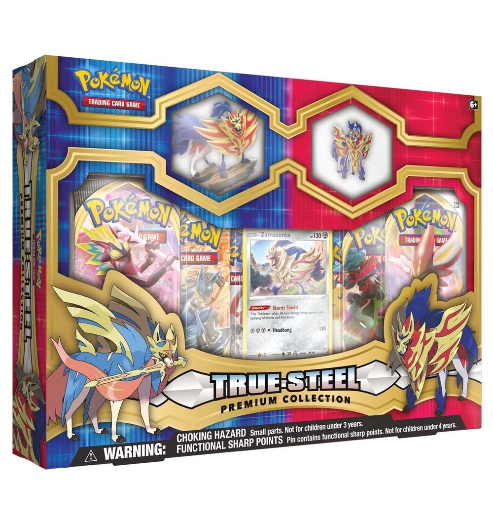 True Steel Premium Collection [Zamazenta] — SWSH03: Darkness Ablaze