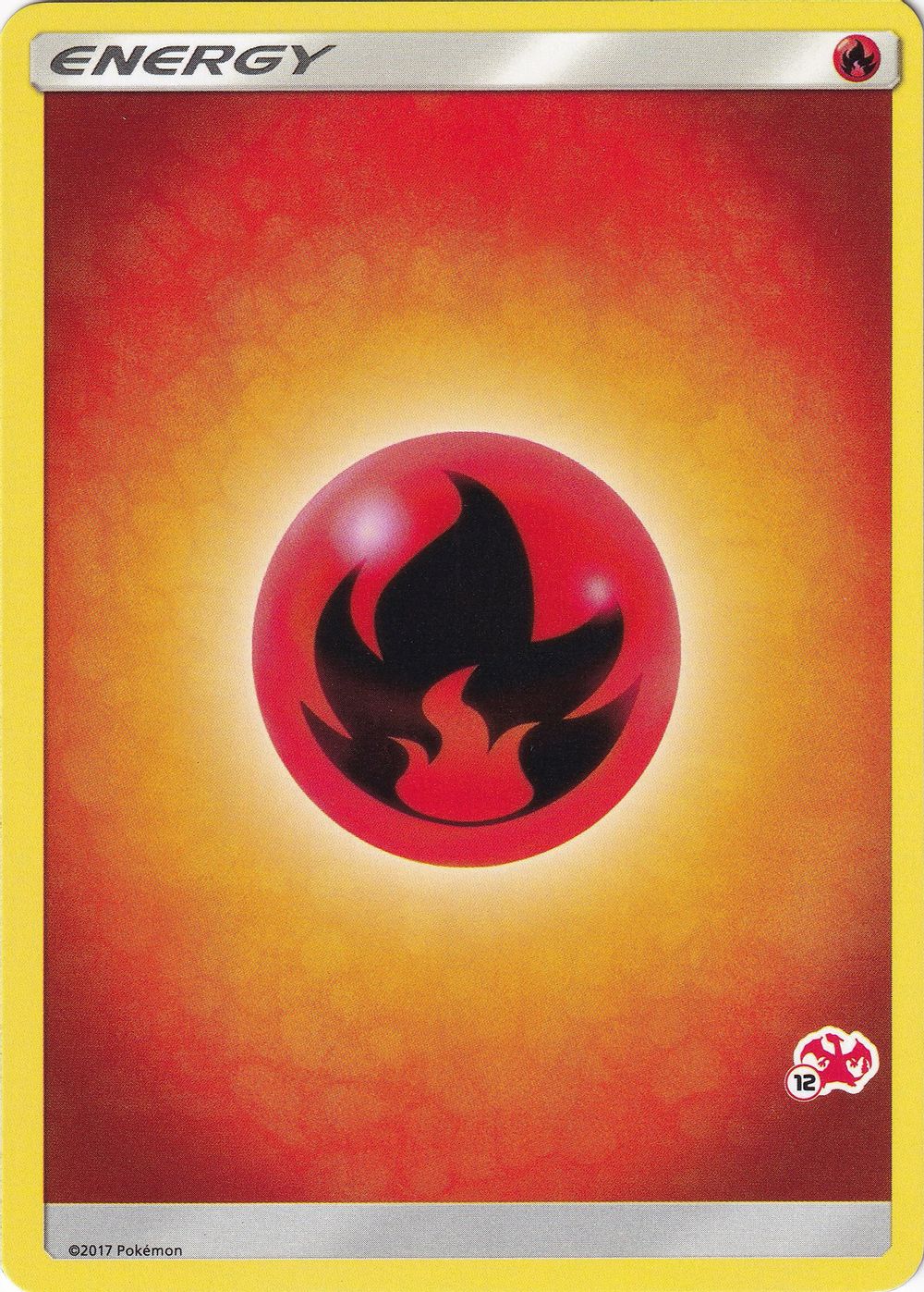 Fire Energy (#12 Charizard Stamped) — Battle Academy