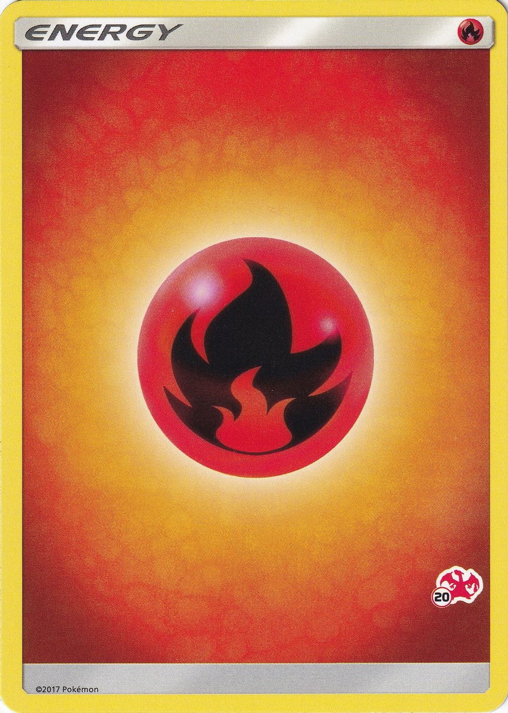 Fire Energy (#20 Charizard Stamped) — Battle Academy