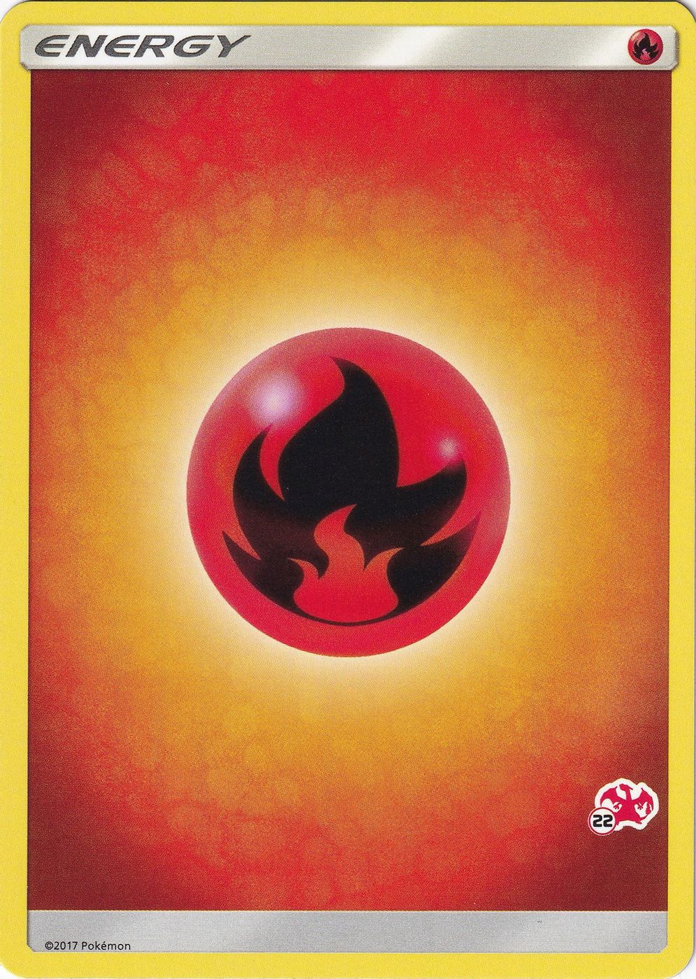 Fire Energy (#22 Charizard Stamped) — Battle Academy