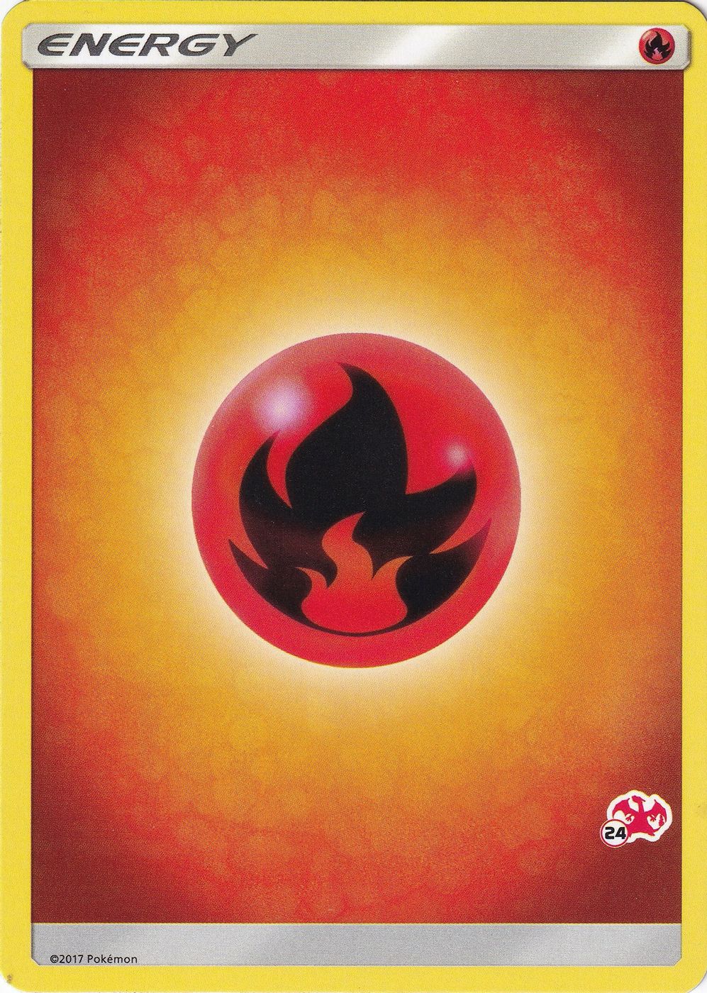 Fire Energy (#24 Charizard Stamped) — Battle Academy