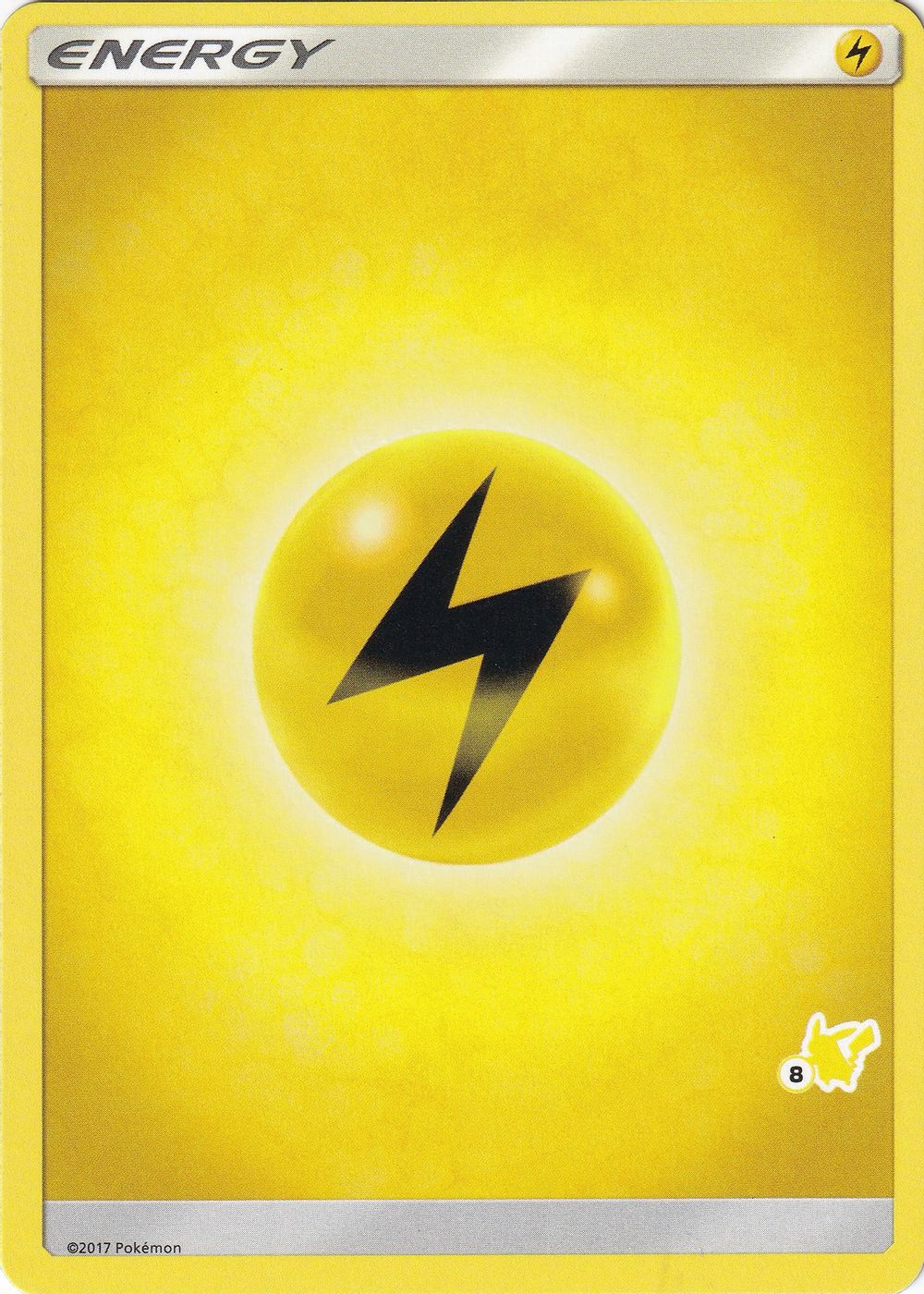 Lightning Energy (#8 Pikachu Stamped) — Battle Academy