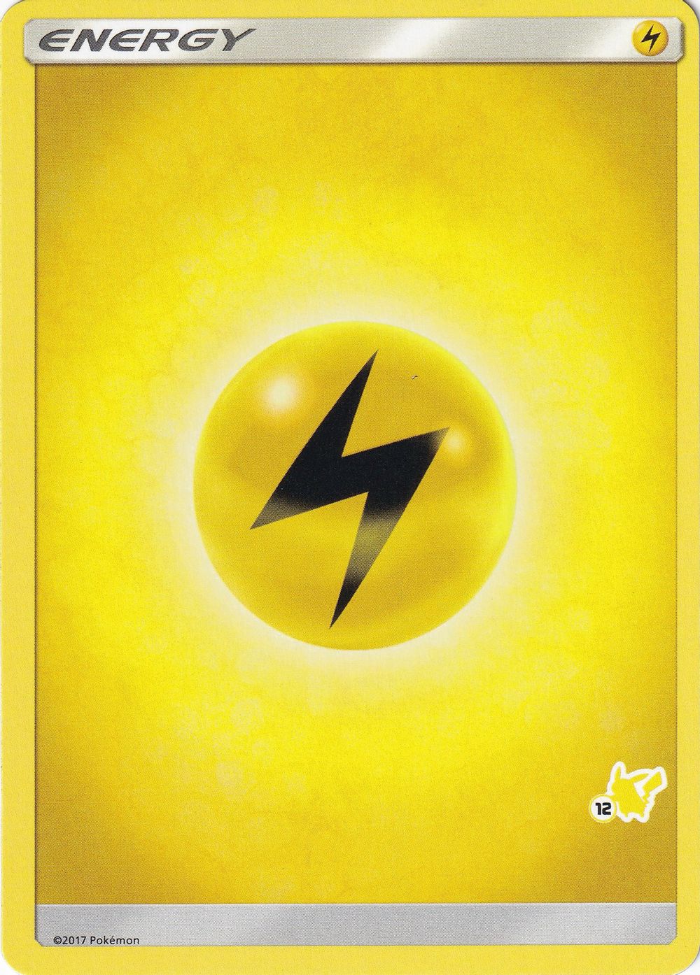 Lightning Energy (#12 Pikachu Stamped) — Battle Academy