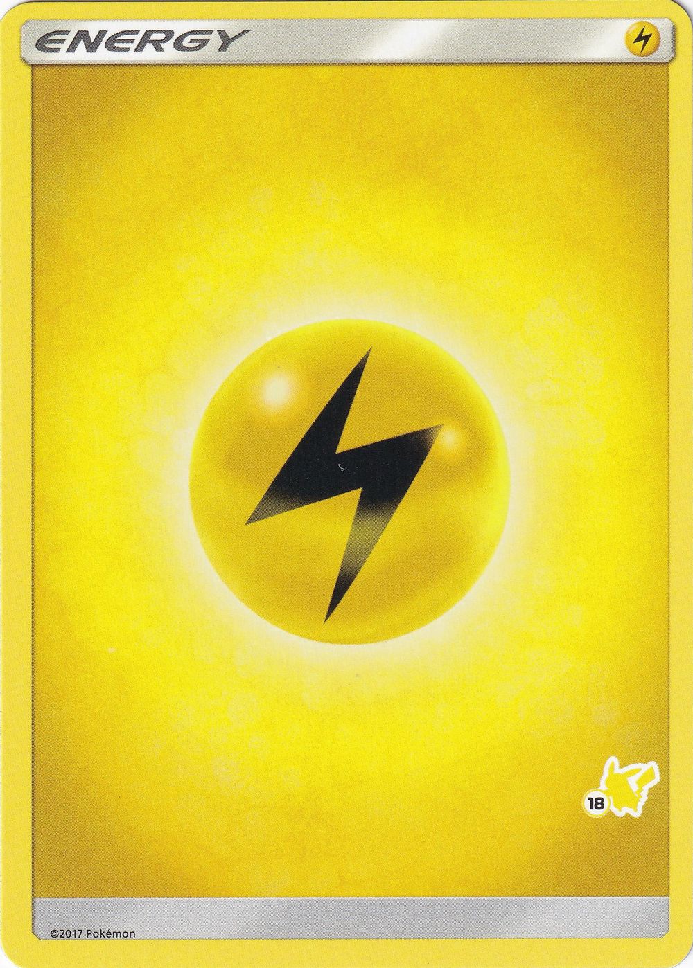 Lightning Energy (#18 Pikachu Stamped) — Battle Academy
