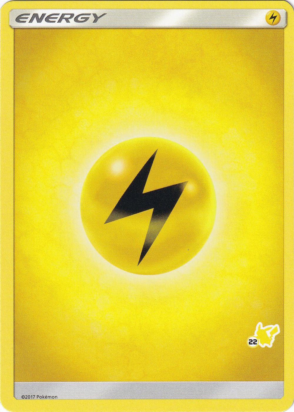 Lightning Energy (#22 Pikachu Stamped) — Battle Academy