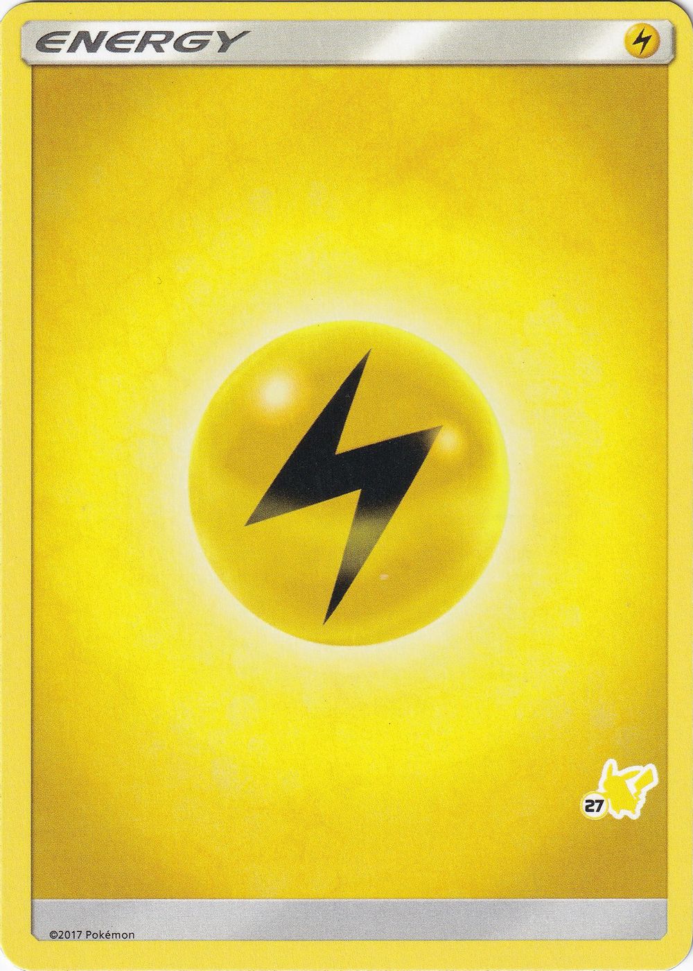 Lightning Energy (#27 Pikachu Stamped) — Battle Academy