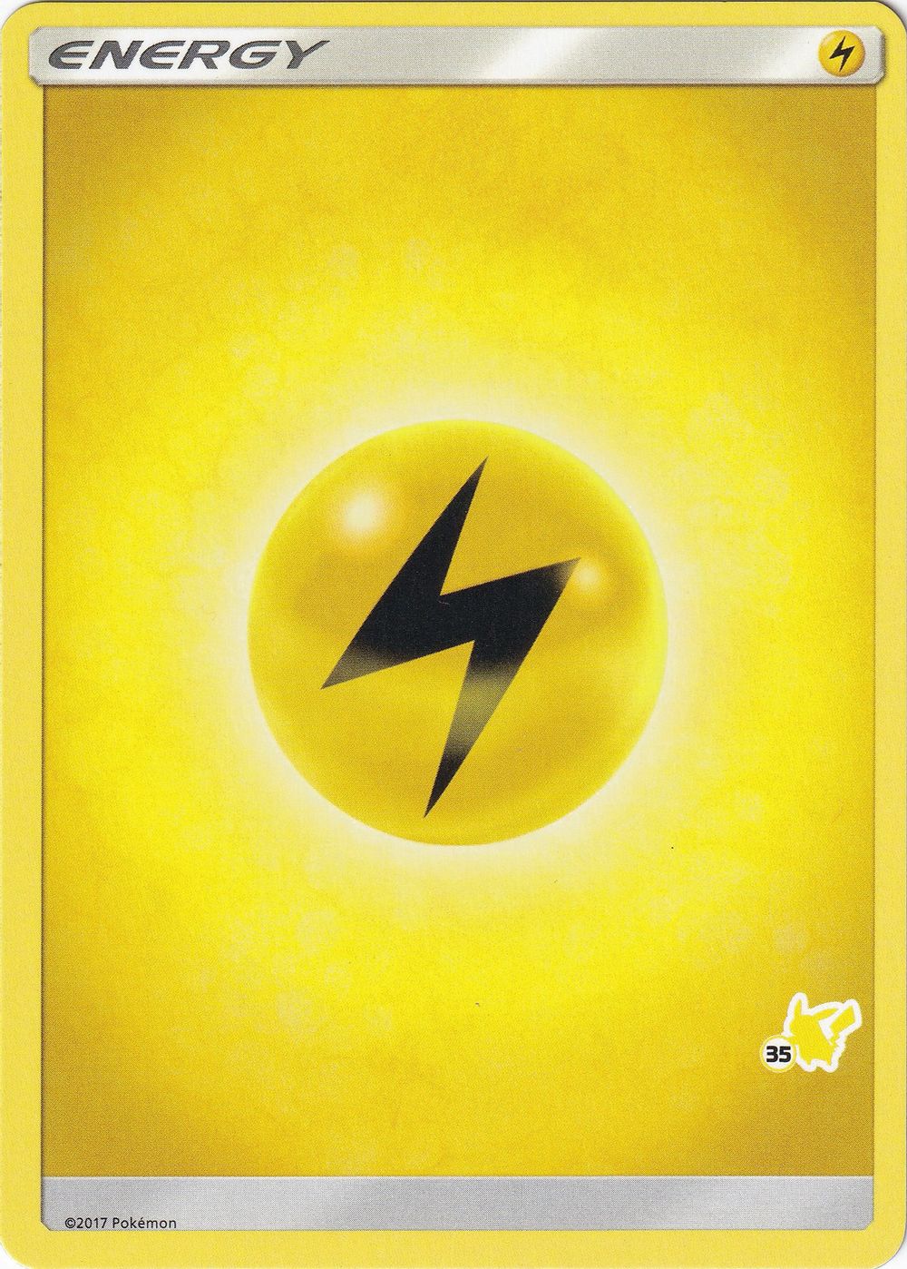 Lightning Energy (#35 Pikachu Stamped) — Battle Academy