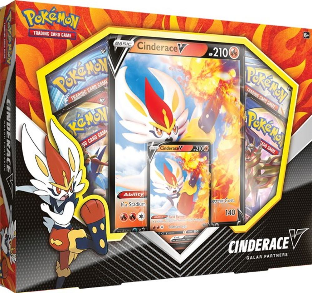 Galar Partners Box [Cinderace V] — SWSH01: Sword & Shield Base Set