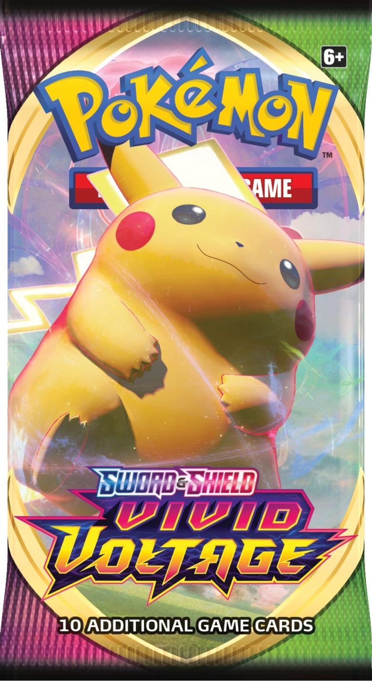 Vivid Voltage Booster Pack — SWSH04: Vivid Voltage