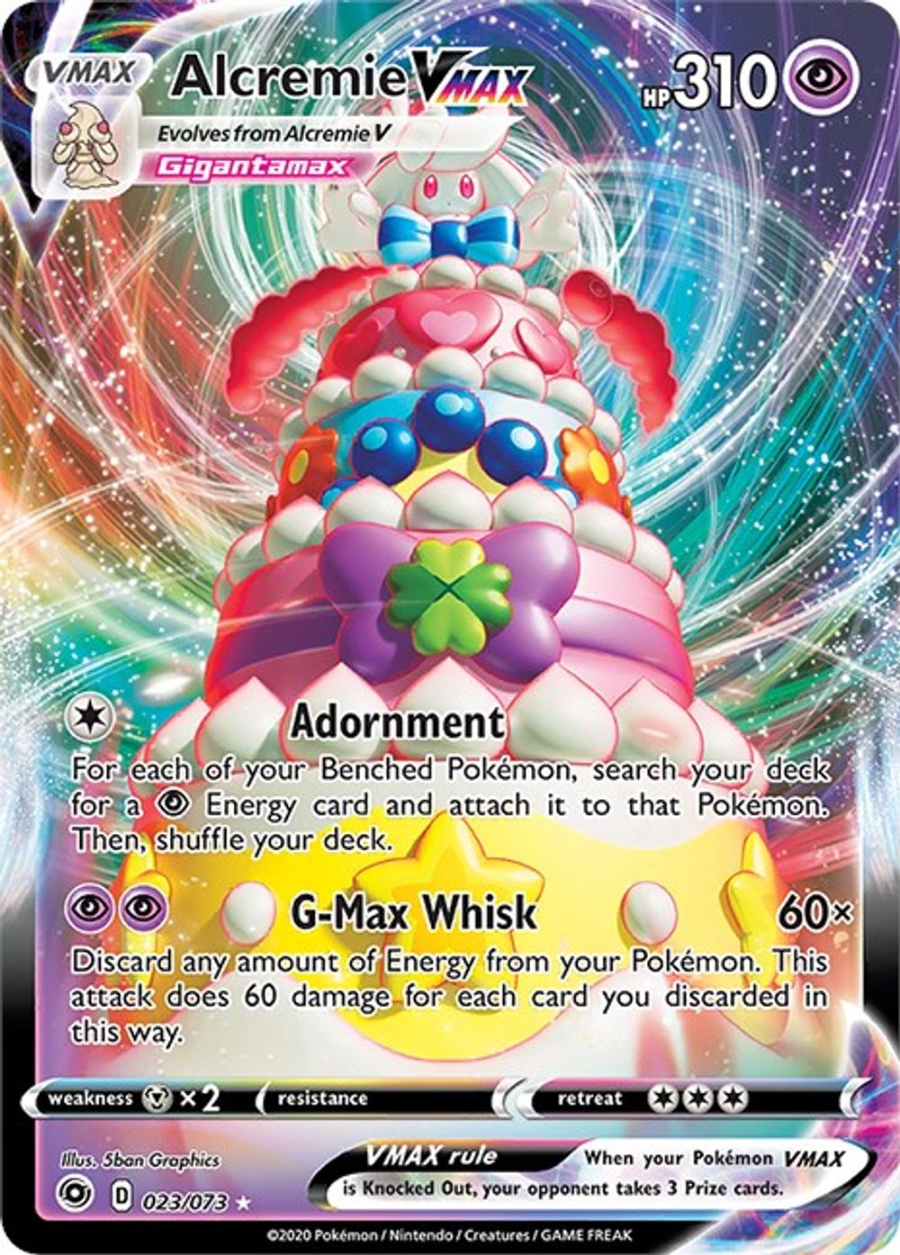 Alcremie VMAX — Champion's Path