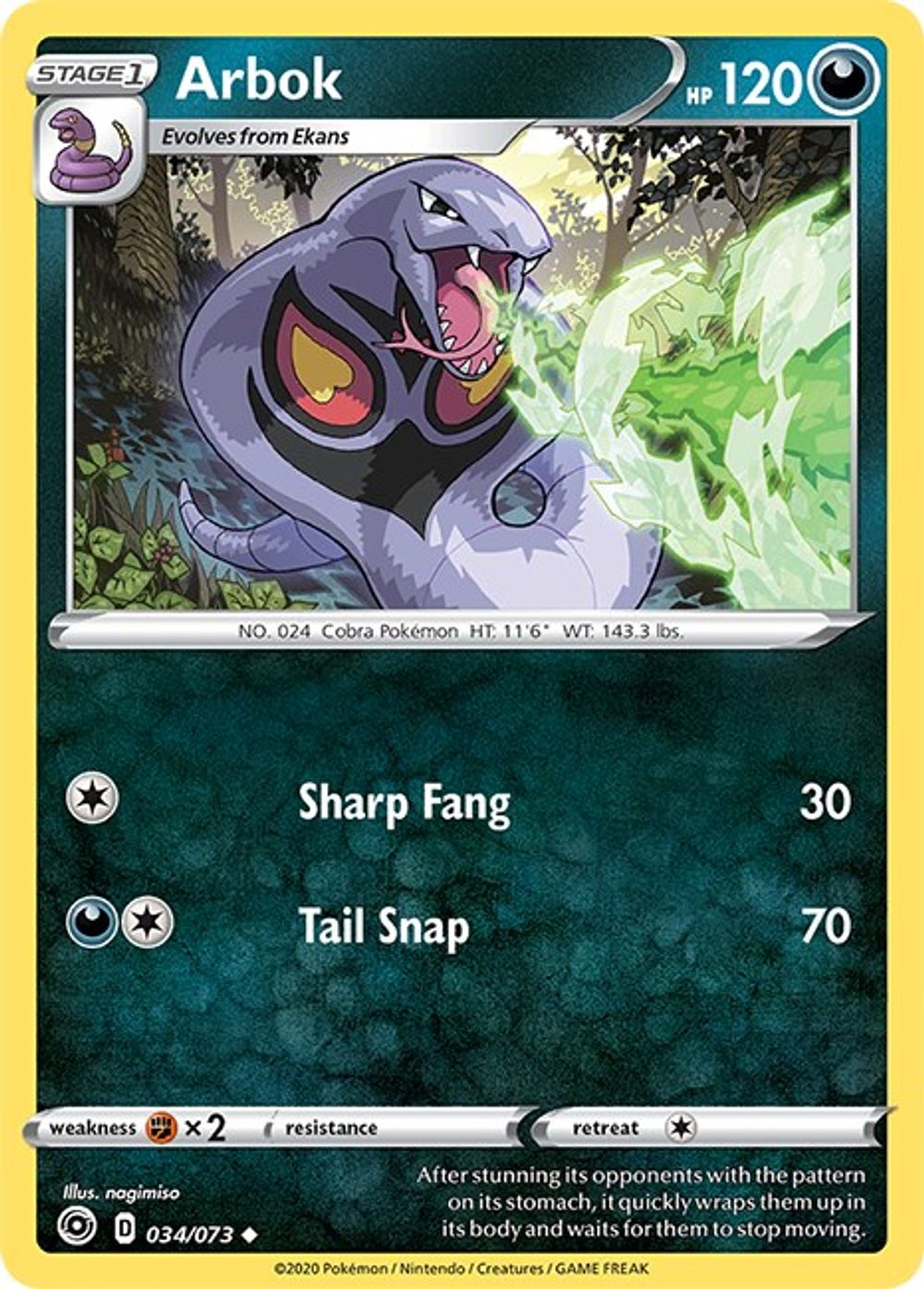 Arbok — Champion's Path