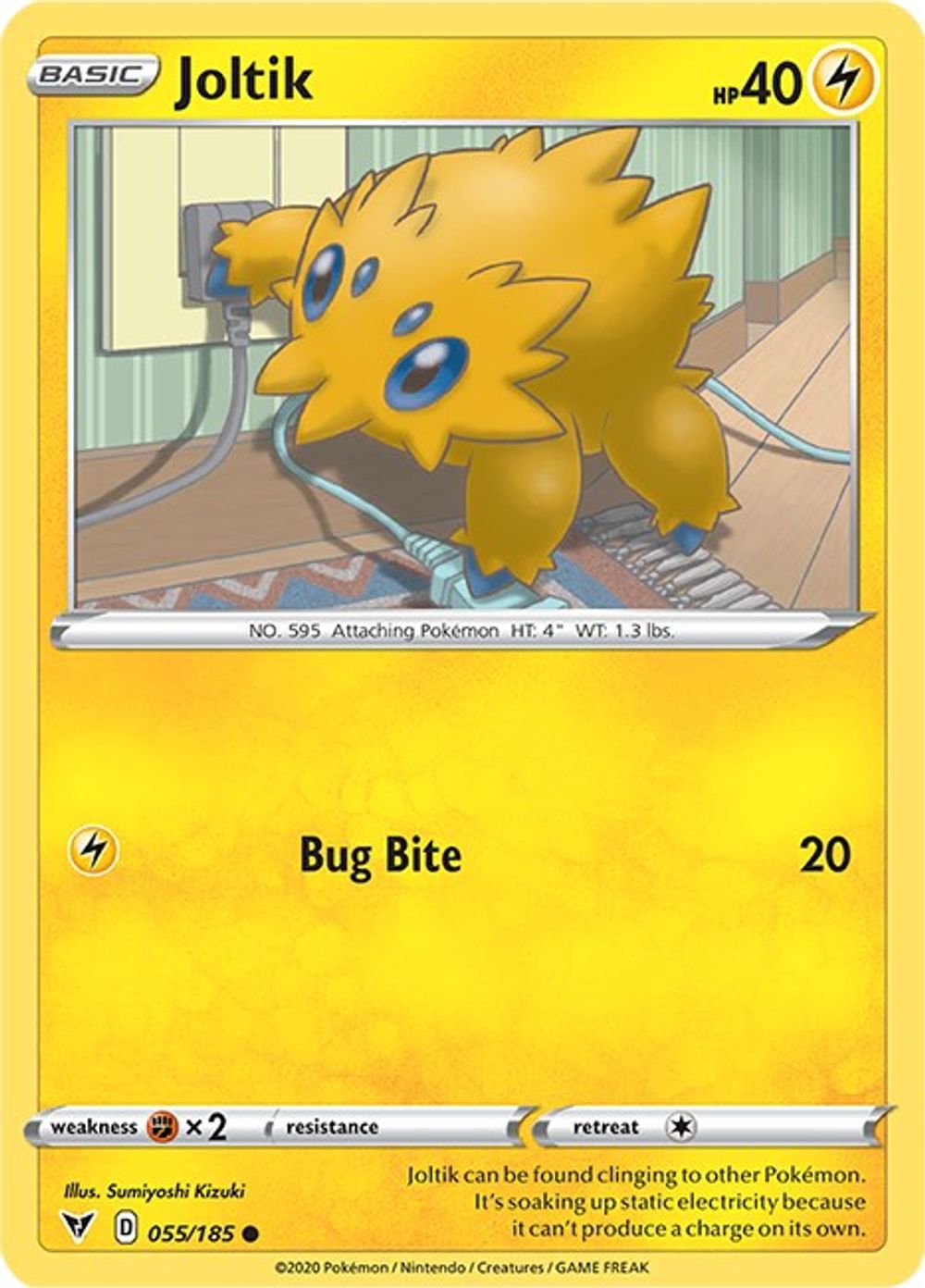 Joltik — SWSH04: Vivid Voltage