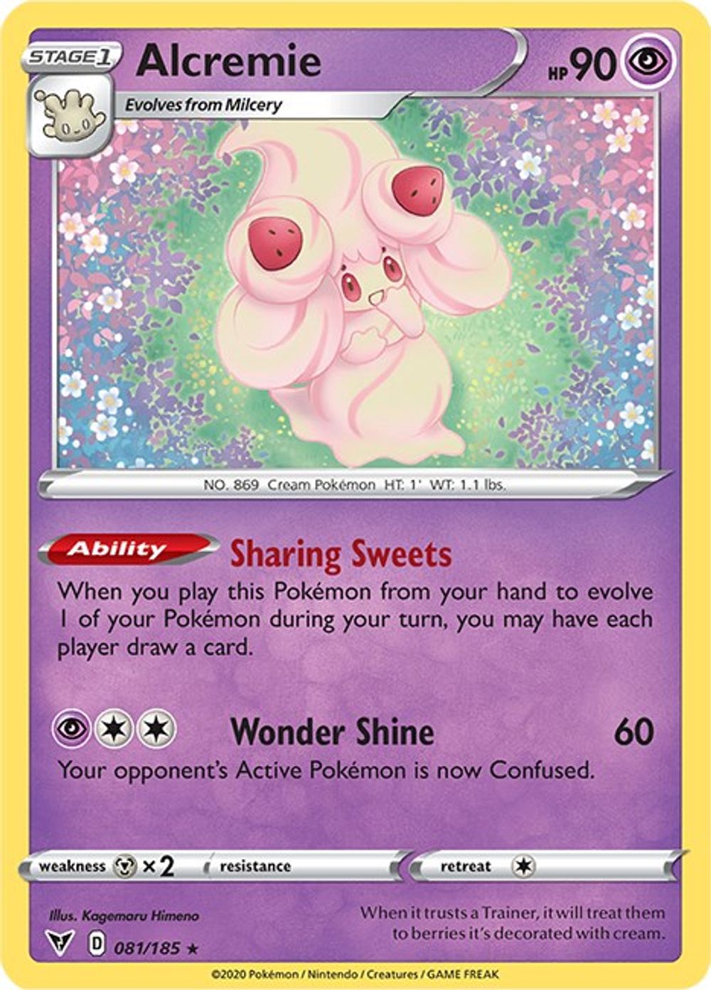 Alcremie — SWSH04: Vivid Voltage