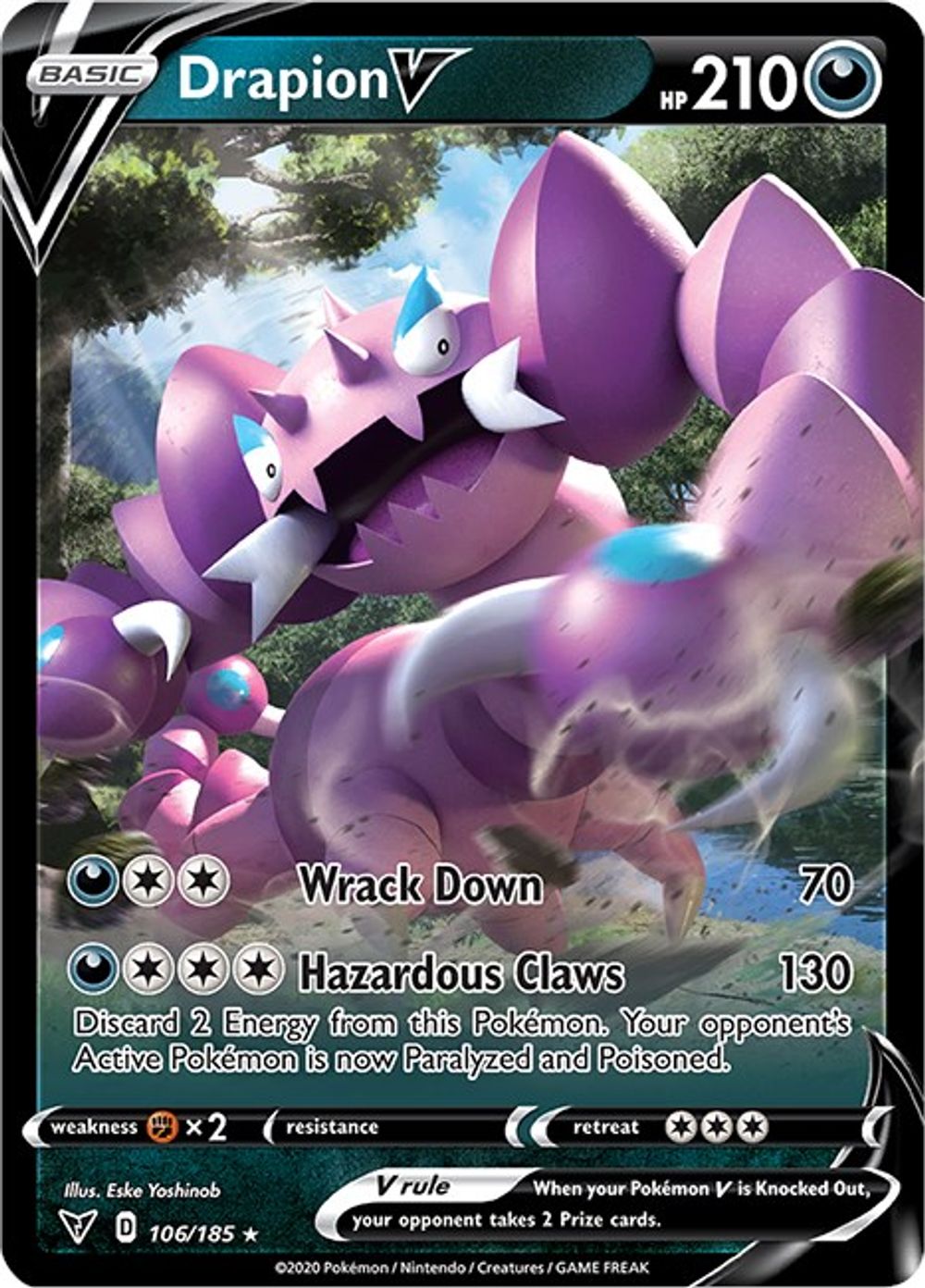 Drapion V — SWSH04: Vivid Voltage