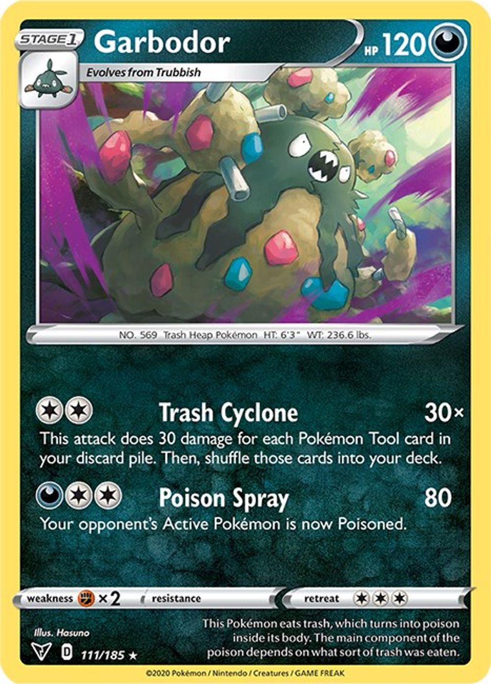 Garbodor — SWSH04: Vivid Voltage