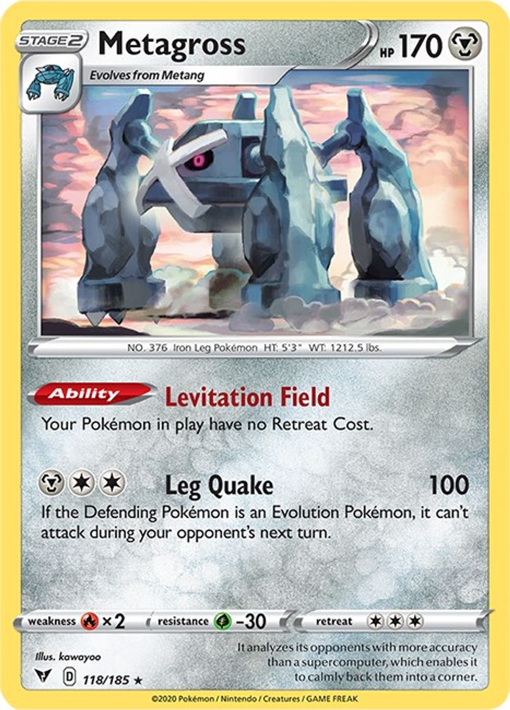Metagross — SWSH04: Vivid Voltage