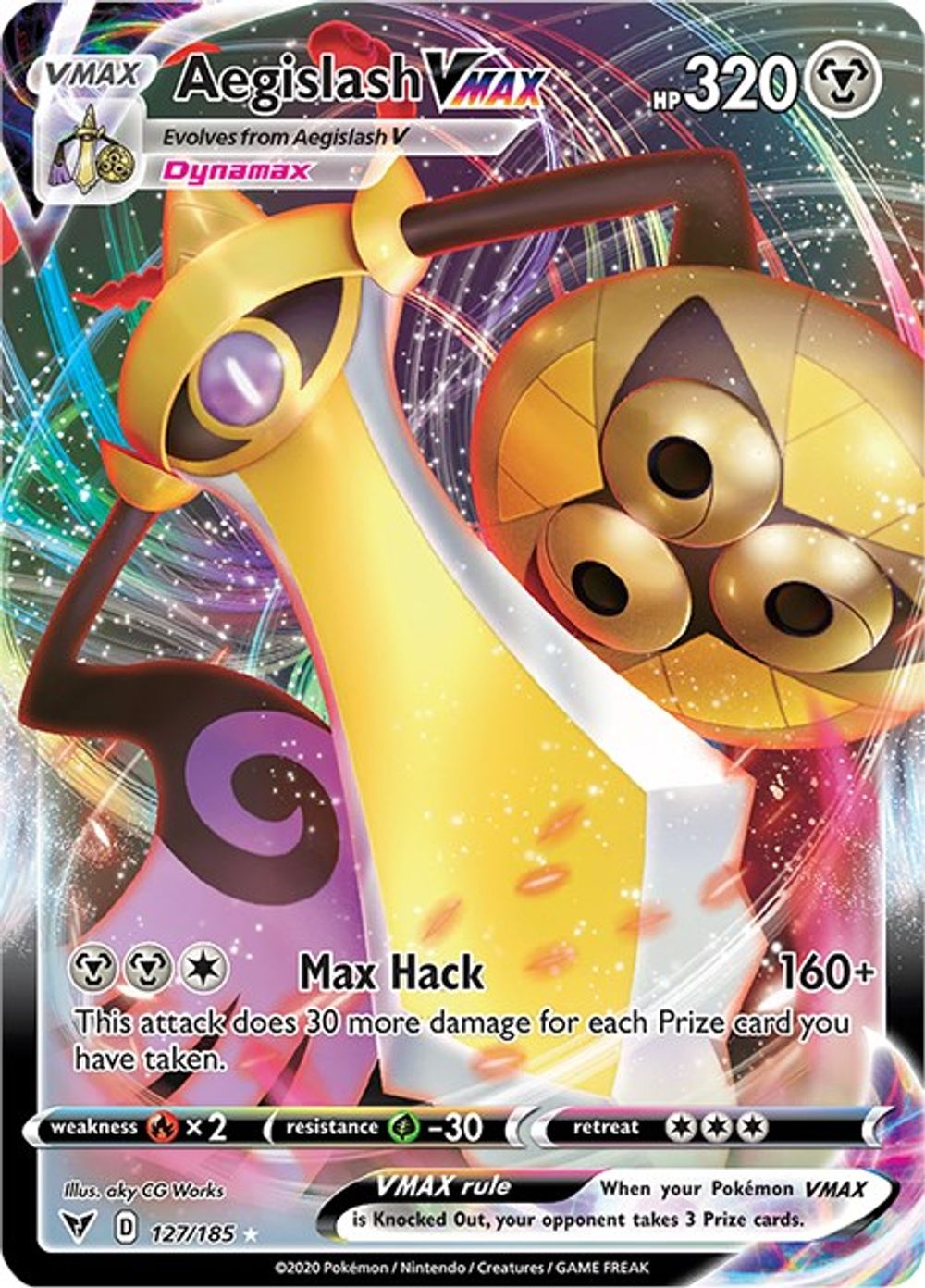 Aegislash VMAX — SWSH04: Vivid Voltage