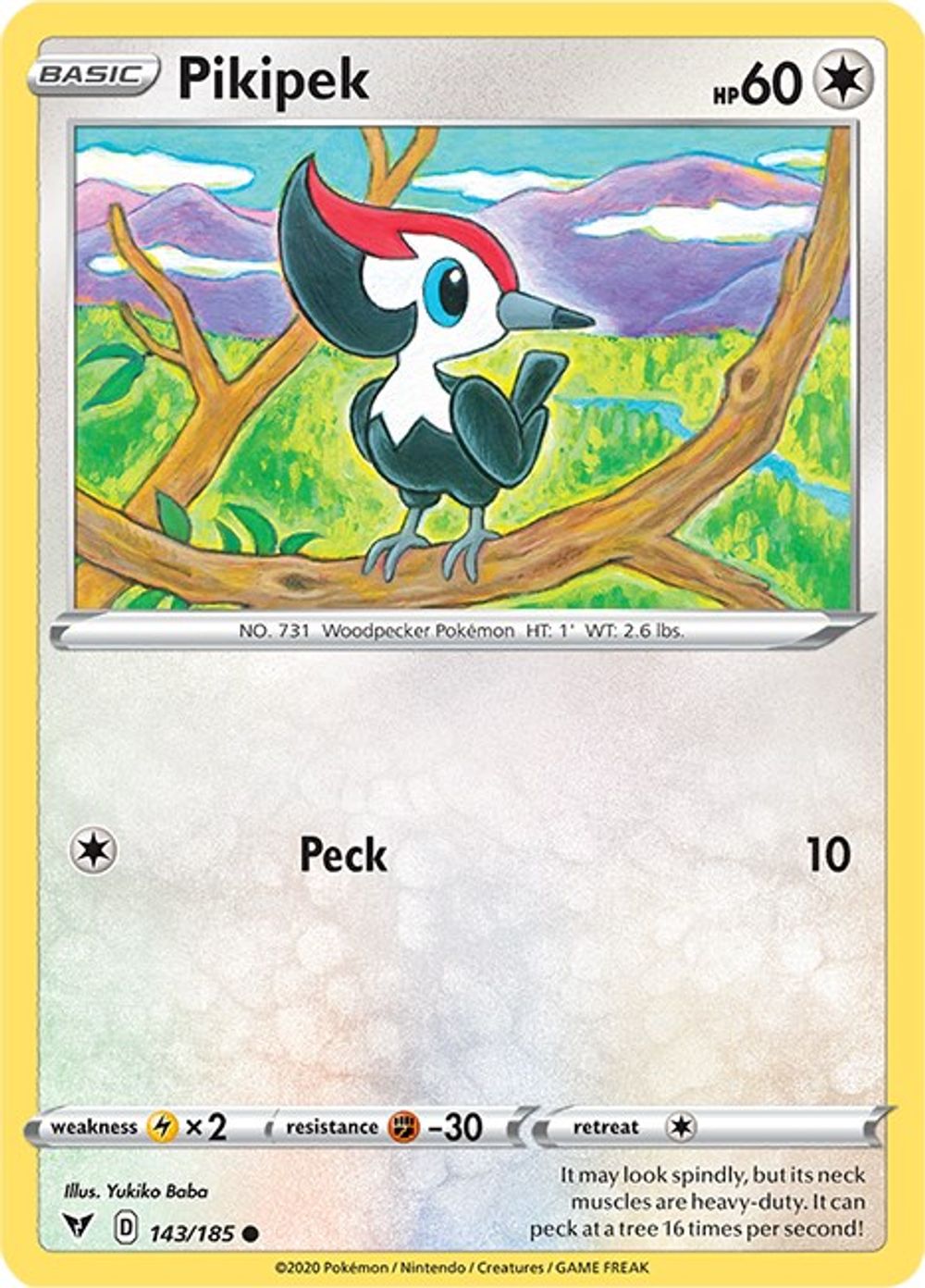 Pikipek — SWSH04: Vivid Voltage