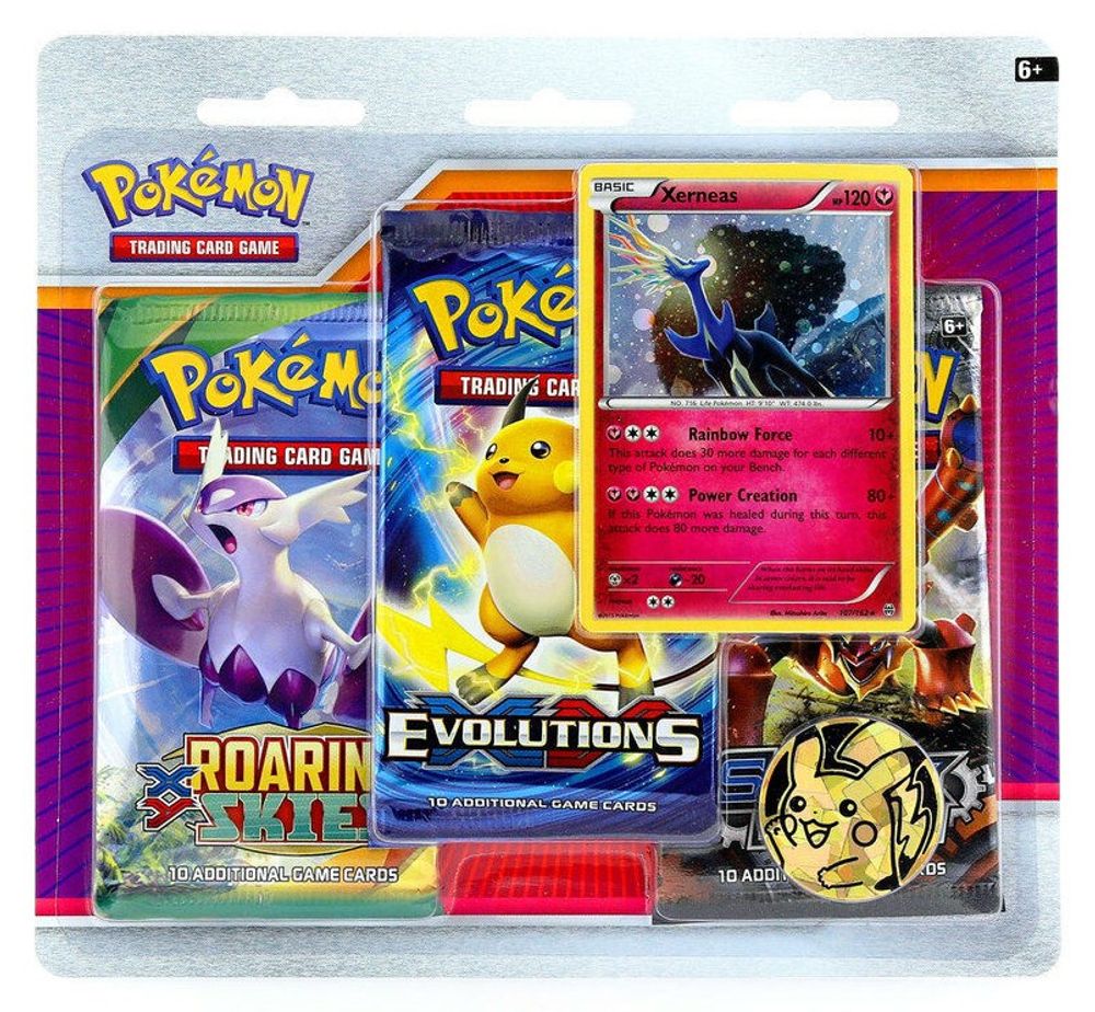 XY 3 Pack Blister [Xerneas] — XY - BREAKthrough