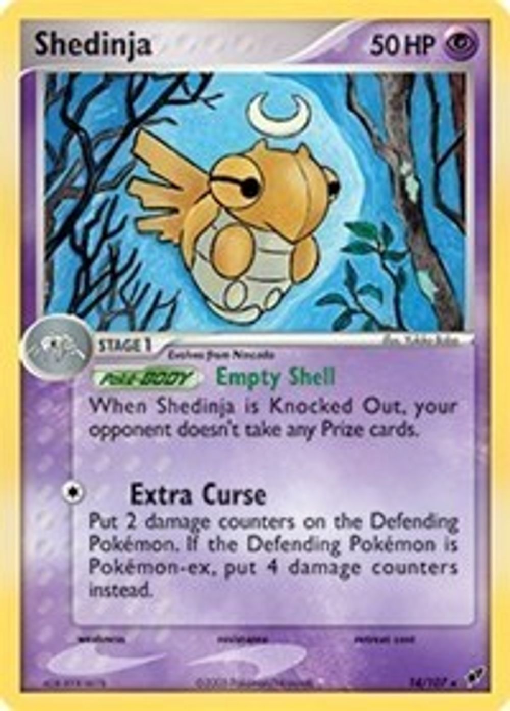 Shedinja - 14/107 — Deck Exclusives