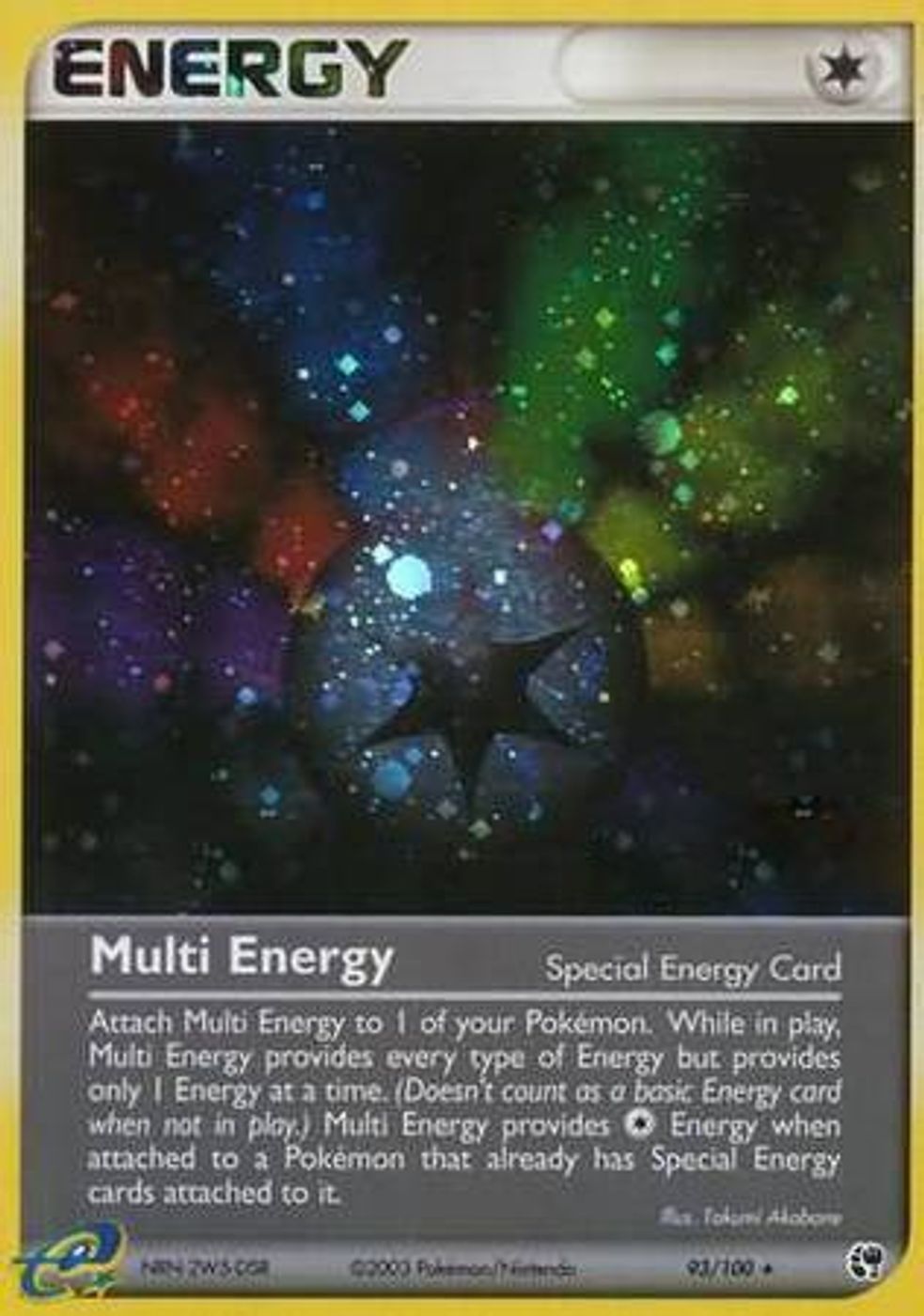Multi Energy (Special) 93/100 (League Promo) — League & Championship Cards