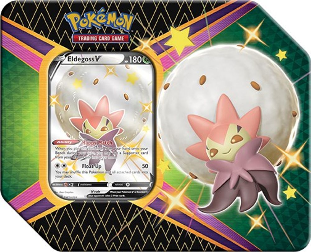 Shining Fates V Tin [Eldegoss V] — Shining Fates