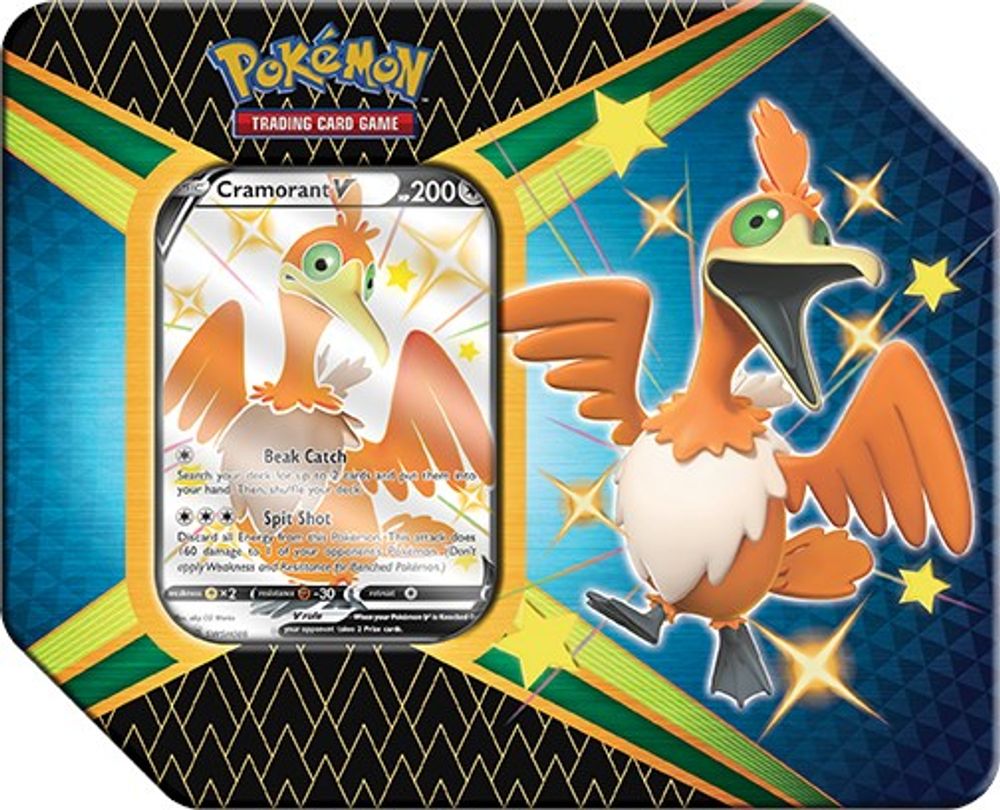 Shining Fates V Tin [Cramorant V] — Shining Fates