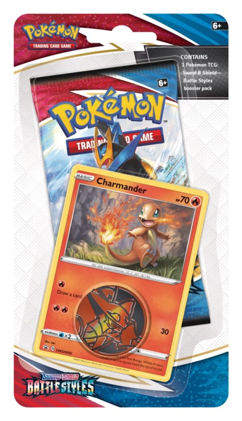 Battle Styles Single Pack Blister [Charmander] — SWSH05: Battle Styles