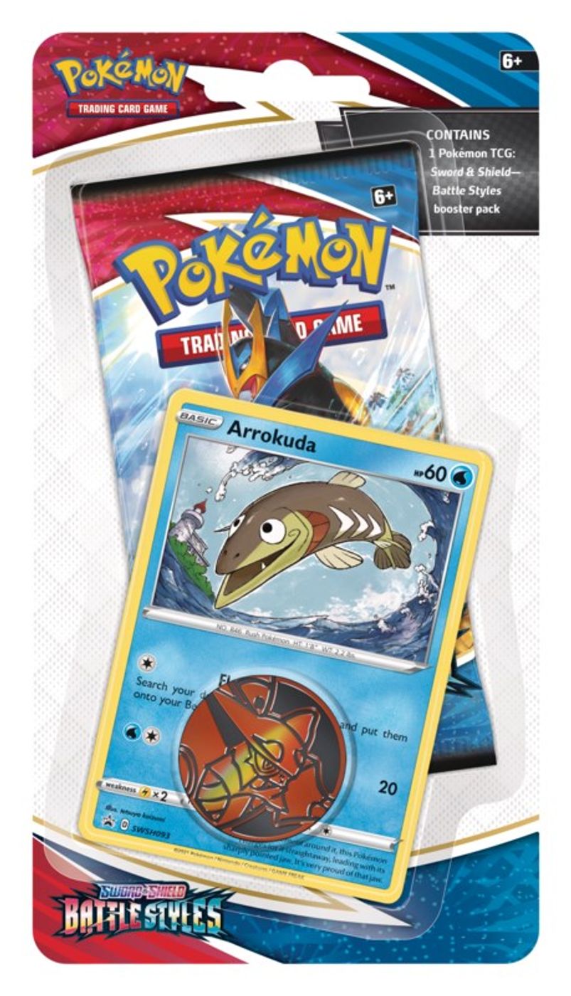 Battle Styles Single Pack Blister [Arrokuda] — SWSH05: Battle Styles