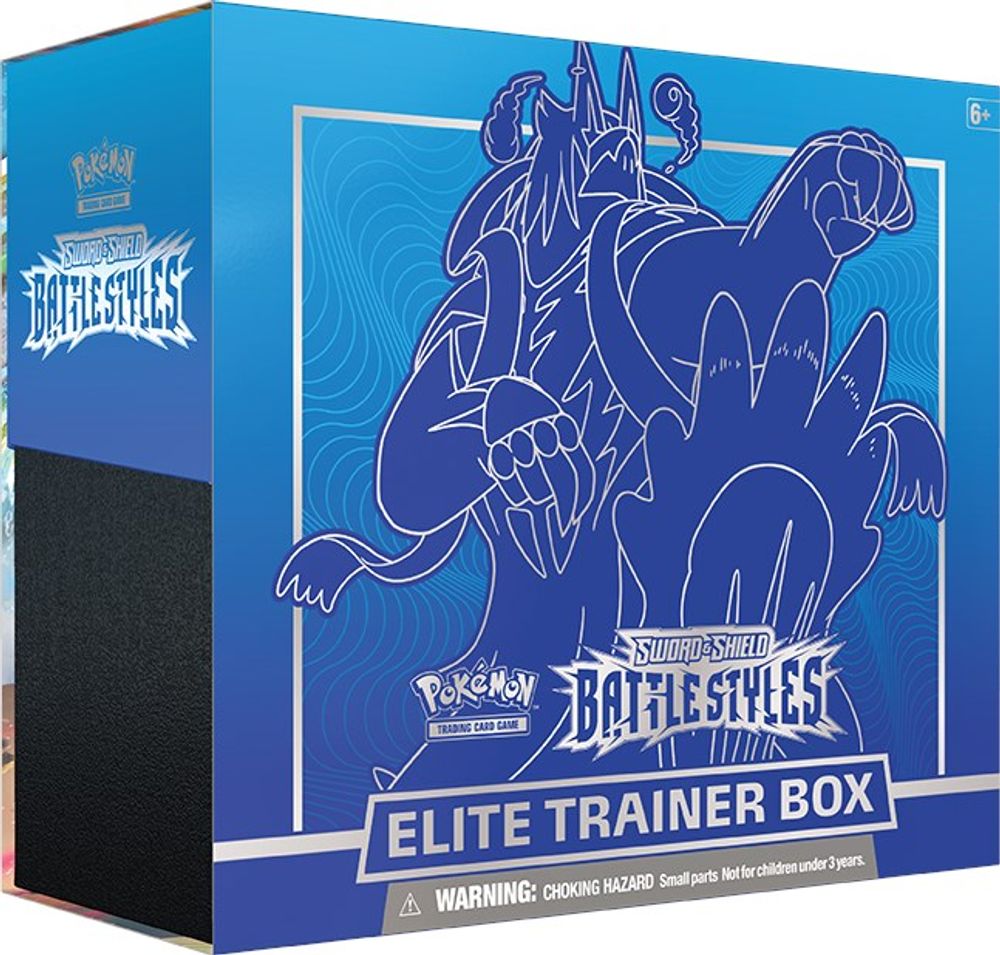 Battle Styles Elite Trainer Box [Rapid Strike Urshifu] (Blue) — SWSH05: Battle Styles