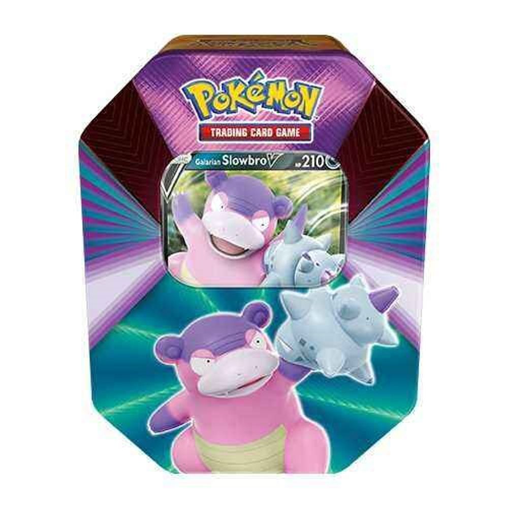 V Forces Tin [Galarian Slowbro V] — Miscellaneous Cards & Products
