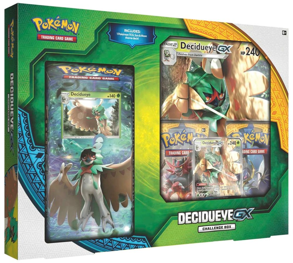 Decidueye GX Challenge Box — SM Base Set